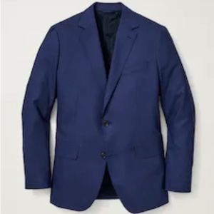 Bonobos Jetsetter Stretch Wool Suit- Blue